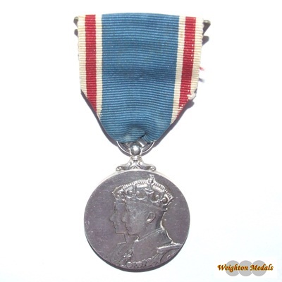 1937 George VI Coronation Medal - Click Image to Close